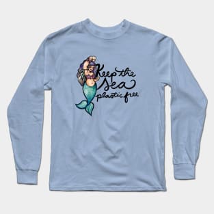 Keep the sea plastic free Long Sleeve T-Shirt